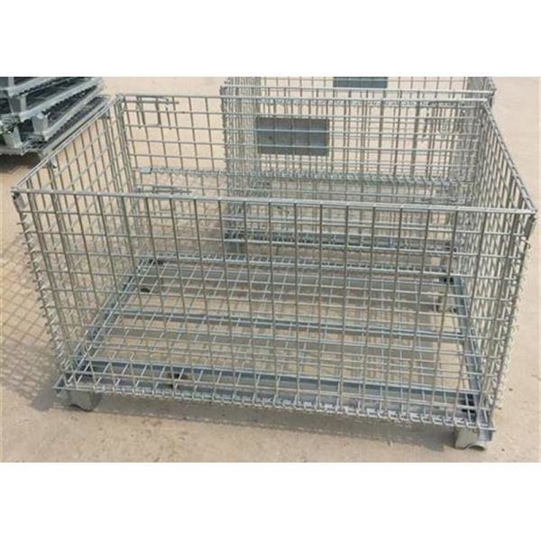 Heavy Duty Powder Coated 800mm Width Wire Mesh Container