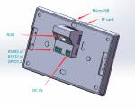 Room Control Hardware 7 Inch Android POE Tablet Wall Mount Touch Screen Ethernet