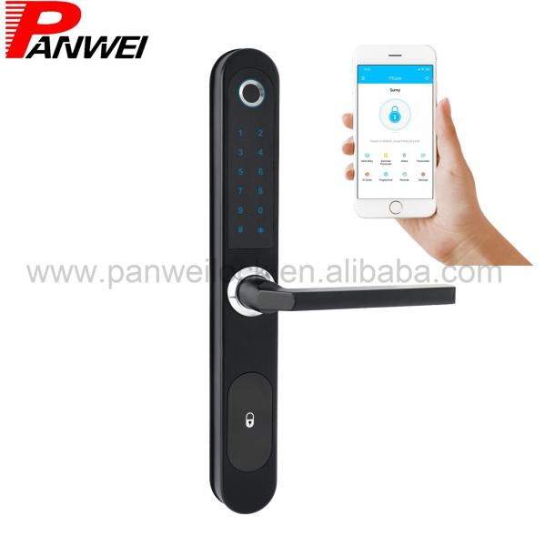 Quality Combination Lock With Fingerprint & Passcode APP Opening Easy Install for sale