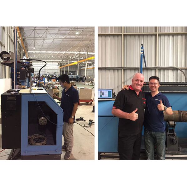 Manual 50HZ 1P 600 Mm Min Gantry Welding Machine