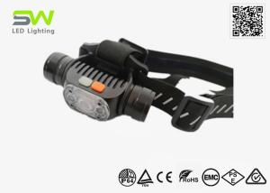 China Motion Sensor Rechargeable LED Headlamp With 350 Lumen Output And IP65 on sale