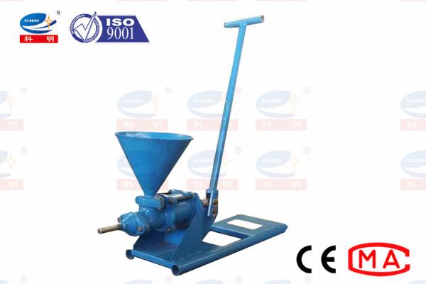Quality SDB Portable Cement Manual Grout Pump With Single Working Cylinder for sale