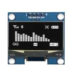 Passive Matrix 1.3 Inch I2C OLED Display 128x64 COG PCB 4 Pins