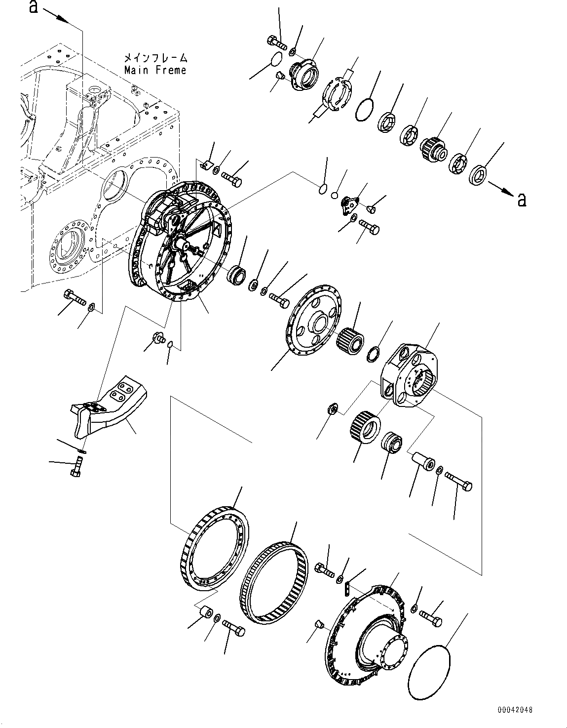 China 17A-27-00031 17A-27-00030 17A-27-00041 17A-27-00040 FINAL DRIVE For komatsu D155AX-3 D155AX-5 D155A-3 D155A-5 BULLDOZERS FINAL DRIVE Hydraulic Parts wholesale