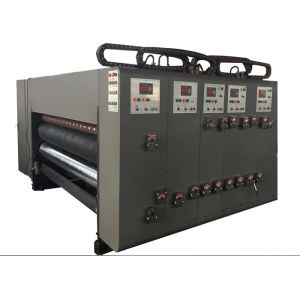 Chain Feeding Mode Cardboard Box Making Machine 60 pcs/min