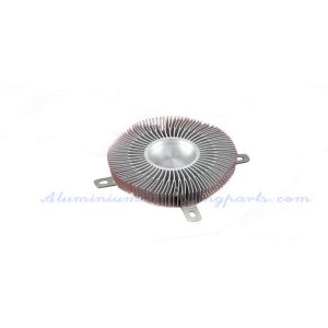 China Industrial Precision Extruded Aluminum Heat Sinks With Silver Anodize on sale