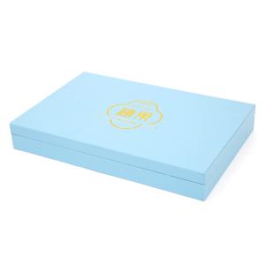 China Blue Based And Lid Big Cardboard Cosmetic Packaging Boxes For Essential Oil wholesale