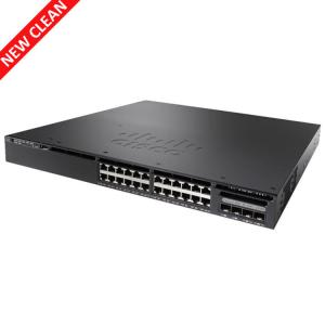 China Layer 2 Cisco Gigabit Network Switch PoE WS-C3650-24PD-L With 1 Year Warranty wholesale