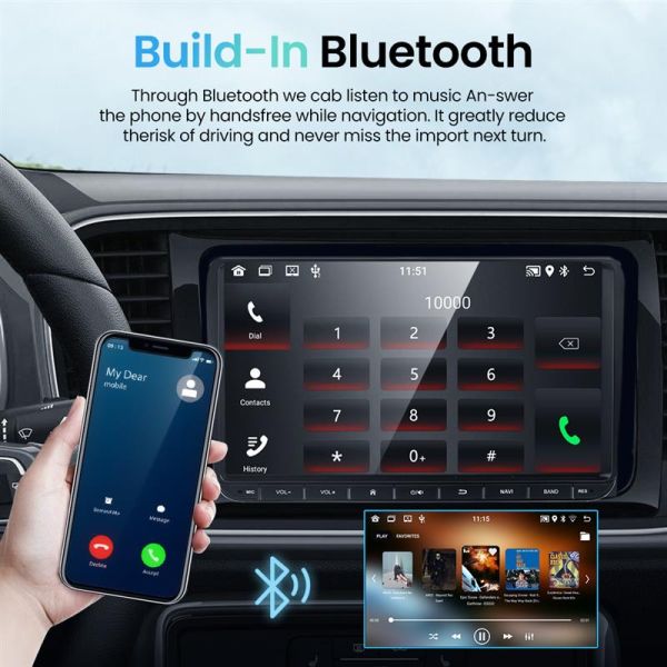 13 Inch Android Car Radio GPS Bluetooth for Universal Car Model and Multimedia Player