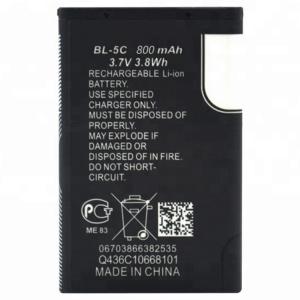 China 800mah Lithium Mobile Battery / Li Ion Rechargeable Battery 3.7v - 4.2v wholesale