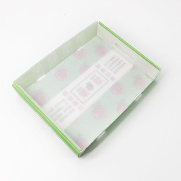 Washable 2.5mm Hollow Sheet Corrugated Box Packaging Carton For Grape