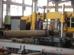 Touch Screen CNC H Beam Drilling Machine , CNC Rotation Angle Beam Saw Machine