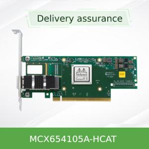 China Advanced 200gbe Infiniband Ethernet Adapter with Pcie 3.0/4.0 MCX654105A-Hcat wholesale