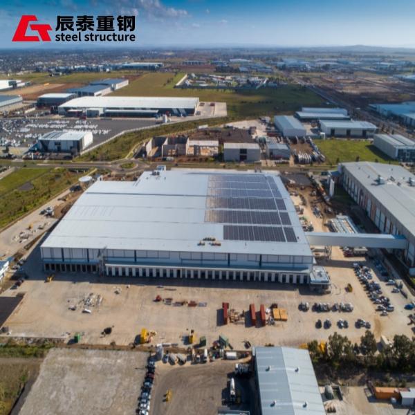 Quality Flexible Prefabricated Steel Structure Warehouse Space Utilization High Load Carrying Capacity for sale
