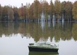 DEVICT Remote Control Boat With Fishfinder DEVC-308M Camouflage