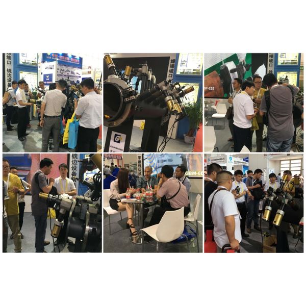 Electric Motor Pneumatic Beveling Tools , Pipe Cutter Machine 13kgs