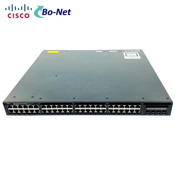 Cisco Catalyst 3650 Series Switch WS-C3650-48PS-S 48 Port PoE 4x1G Uplink IP