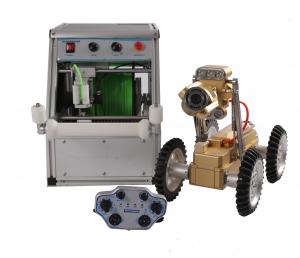 China Remote Control Sewer Pipe Inspection Robot With High Resolution Camera on sale