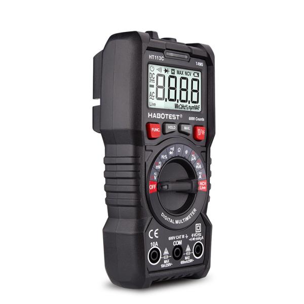 Quality Capacitance LCD Display Pocket Standard Price Voltage Digital Multimeter Manual Frequency Meter Tester Voltmet for sale