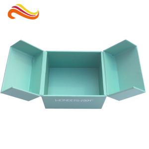 China Special Emerald Pop Up Custom Gift Boxes Silver Logo Foiled Promotion Gift Package wholesale