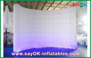 China Inflatable Family Tent Self Standing Blow-Up Wall Inflatable Partition With Led Lights wholesale