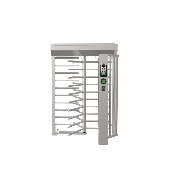Access Control Face Recognition Turnstile Single Bidirectional Full Height Gate