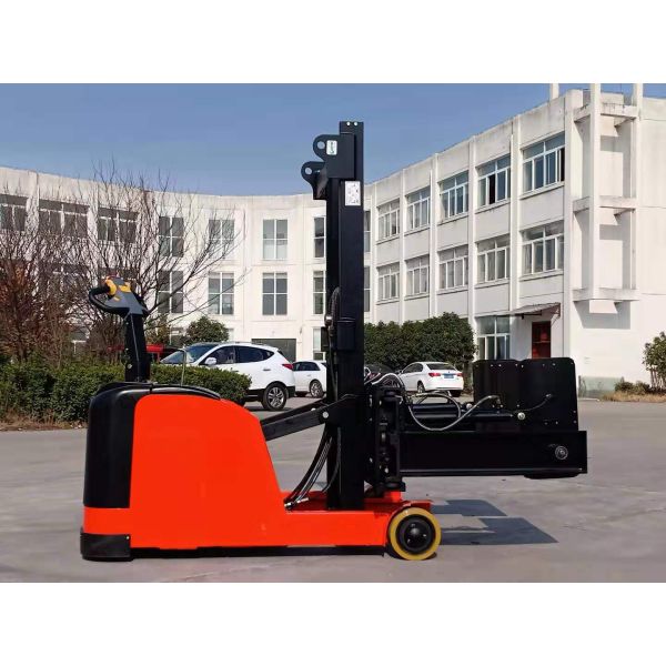 1000kg Load Capacity Lifting Height 2500mm Electric Bale Clamp Forklift
