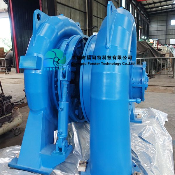 750-1000r/ Min Hydroelectric Power Turbine 100kw - 300kw For Wide Water Head