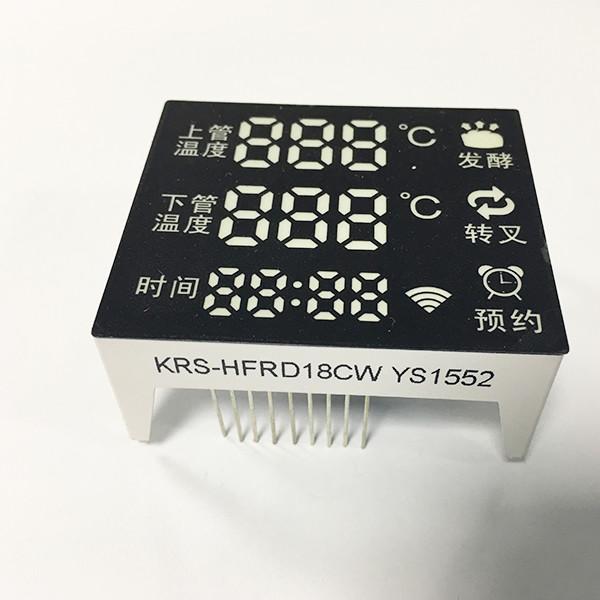 Quality OEM ODM 7 Segment Custom LED Displays For Indoor Cooker Oven for sale
