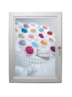 Quality Custom Print Lockable Poster Display Frames , Various Size Aluminium Snap Frames for sale