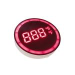Round Shape Common Cathode 7 Segment Display Easy Assembly For Temperature