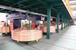 Upward Oxygen Free Copper Rod Continuous Casting Line with Cold Rolling Mill