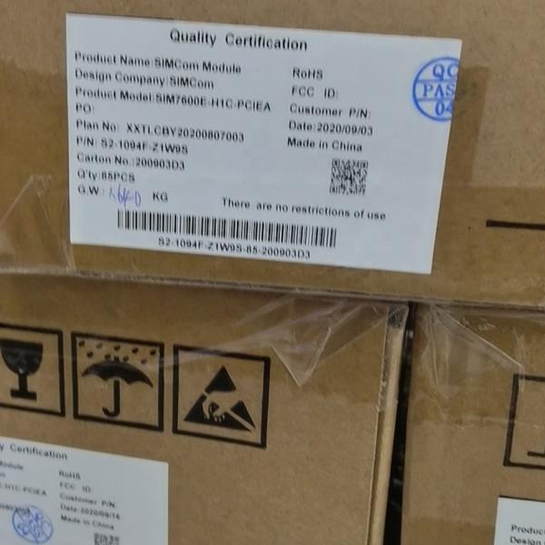 Quality SIM7600E-H1C PCIEA IOT Wifi Module SMT LTEFDD/HSPA+/UMTS/EDGE/GPRS/GSM Module for sale