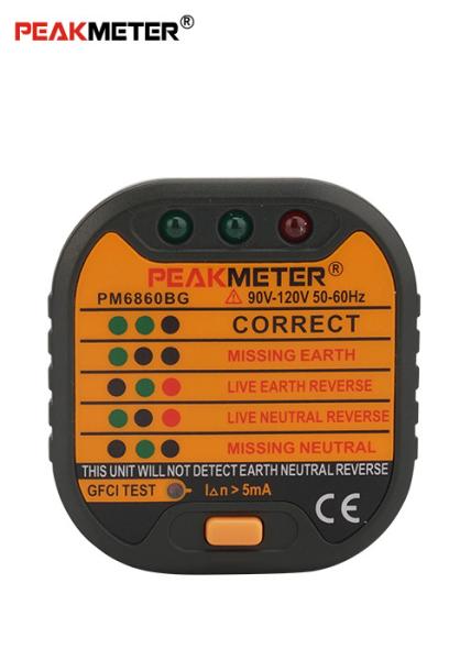 Quality Portable Mains Electric Socket Tester Circuit Breaker Finders With Ensure Line for sale