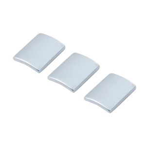 Industrial Neodymium Magnets Curved Zn Coating Custom Shaped Magnets