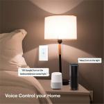 Smart Wifi Switch US 1/2/3 Gang Touch Panel Wireless Remote Control Light Switch