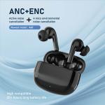 Private Mold Wireless HiFI Earbuds with Low Latency ANC ENC and Digital Display