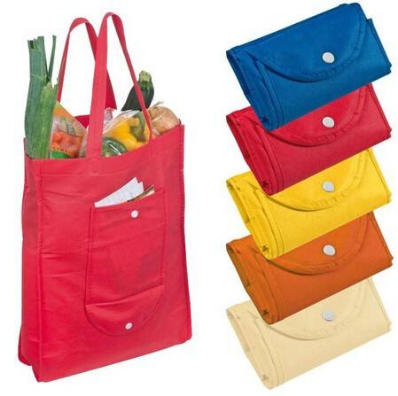 Foldable Non Woven shopping Tote Bags for Travel and Eco-Friendly