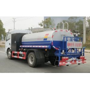 Custom's Requirement Dongfeng 4x2 Electric Water Truck Powered by Capacity 80kW