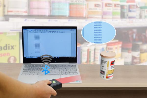 Quality Handheld POS Terminal 1D 2D QR Bar code Reader Automatic Laser Barcode scanner for sale