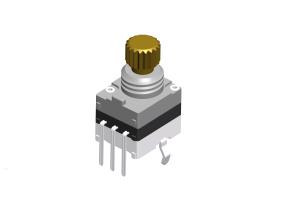 China Re8342m 8mm Incremental Rotary Encoder With 1.0mm Push Button wholesale