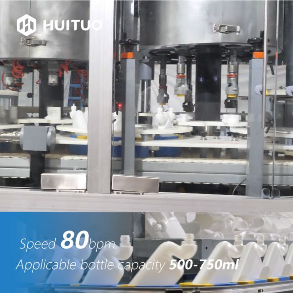 Inner Plug Pressing And Outer Cover Capping Machine For Toilet Cleaner