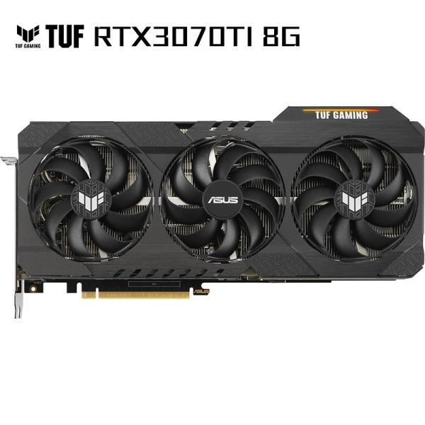 Quality Geforce Rtx 3070 Ti Gaming Graphics Card 8GB GDDR6X PCI Express 4.0 TUF-RTX3070TI-8G-GAMING for sale