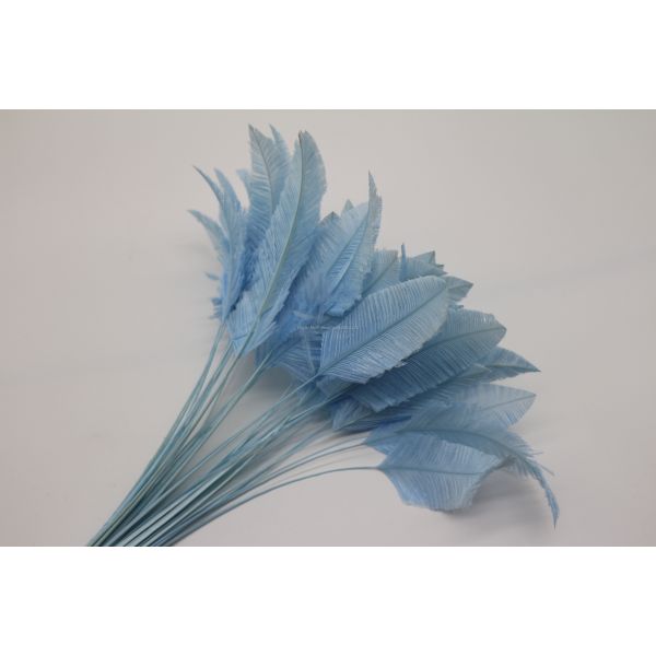25-30cm Decor Millinery Feather , Head Arrow Stripped Ostrich Plume Feathers