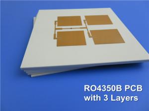 China Rogers High Frequency PCB Built On 60mil RO4350B and 6.6mil RO4350B with Immersion Gold for Wireless Booster wholesale