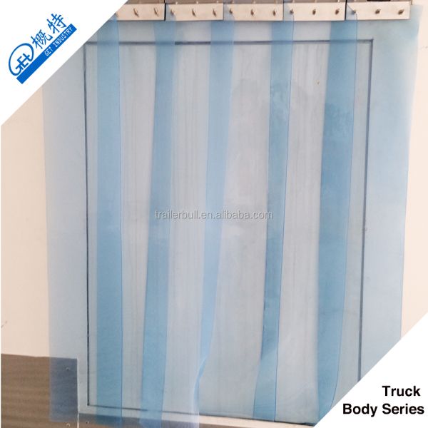 Aluminum Structural Refrigeration Box Semi Trailer for Fresh Food and Meat Delivery