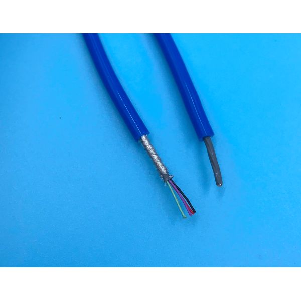 Heat Resistance Silicone Custom Medical Cable 5 Core Shielded Cable
