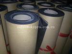 Custom Width self-adhesive / PSA backing rubber sheet roll , easy released glue