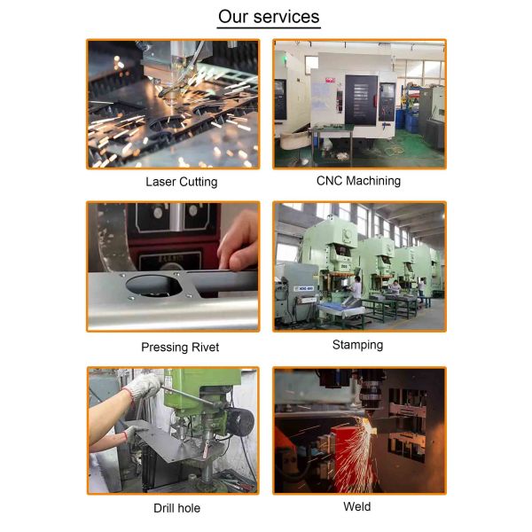 CNC Stamping Metal Cabinet Assembly