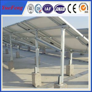 China Ground Solar Mounting Racks, Aluminum Racks for Solar Panels on sale
